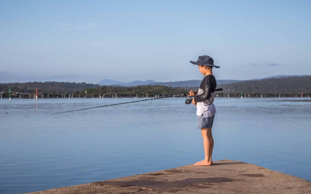 Merimbula Lake, fishing, Sapphire Coast