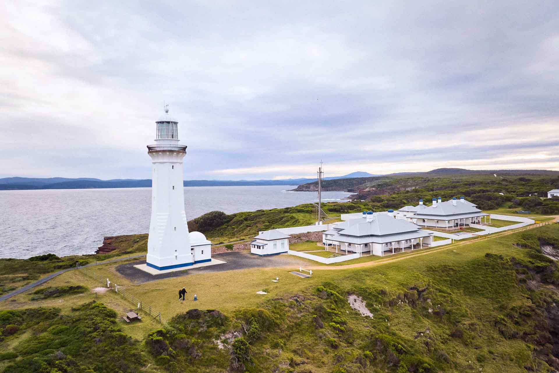 Green Cape Lighthouse in Ben Boyd National Park, Eden, Light to Light walk