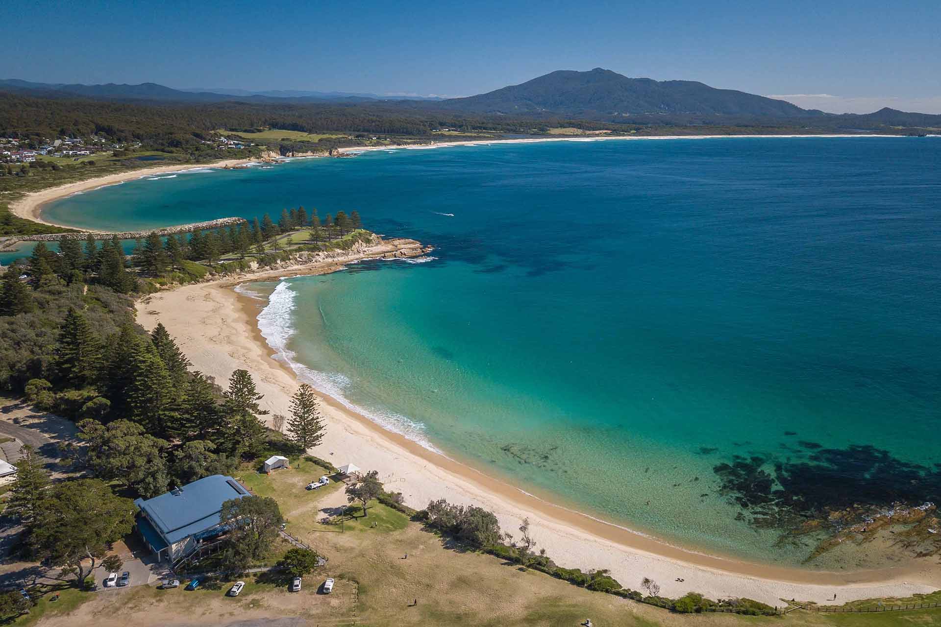 Horseshoe Bay Beach in Bermagui, NSW