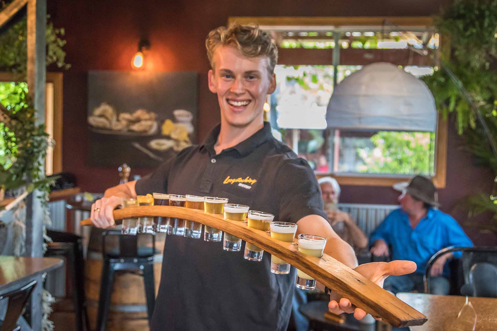Longstocking Brewery and oyster bar in Pambula, NSW
