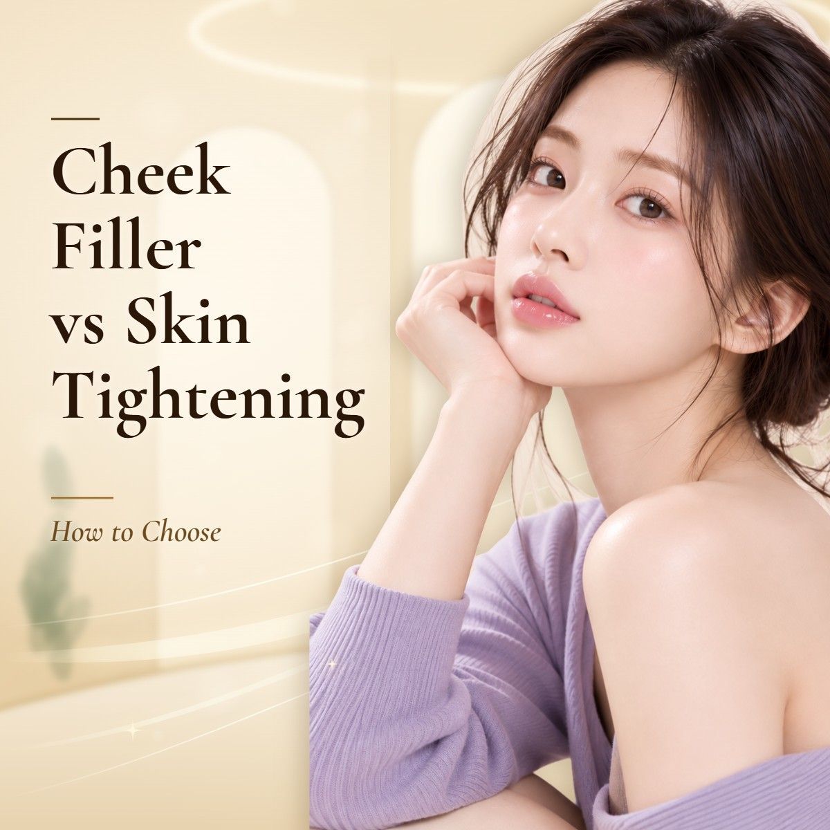 Cheek Filler vs Skin Tightening: How to Choose