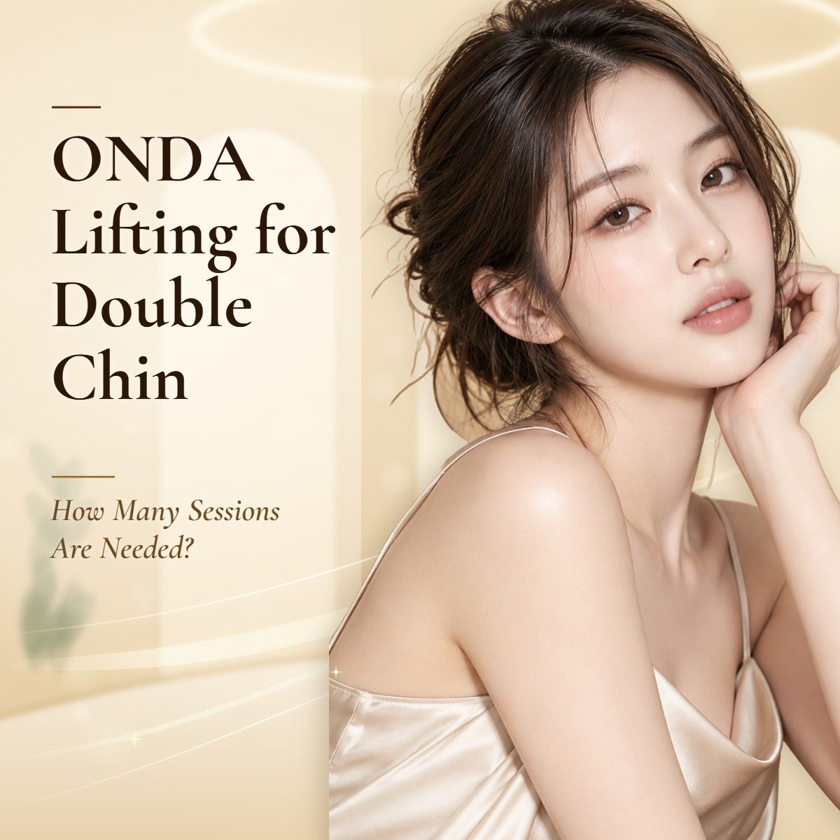 ONDA Lifting for Double Chin: How Many Sessions Are Needed?
