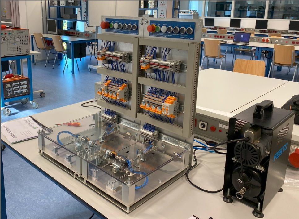 Een Useless Machine in het Voortgezet onderwijs