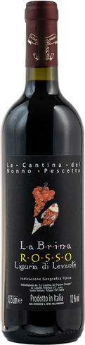 La Brina Rosso Liguria di Levante La Cantina del Nonno Pescetto