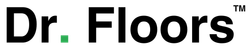 Dr. Floors logo in black with a green dot above the “i” and a small ™ symbol