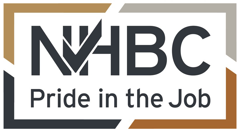NHBC logo with text 