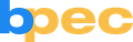 Logo for bpec: blue 