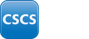 CSCS logo in a blue rounded square. White text on a blue background.