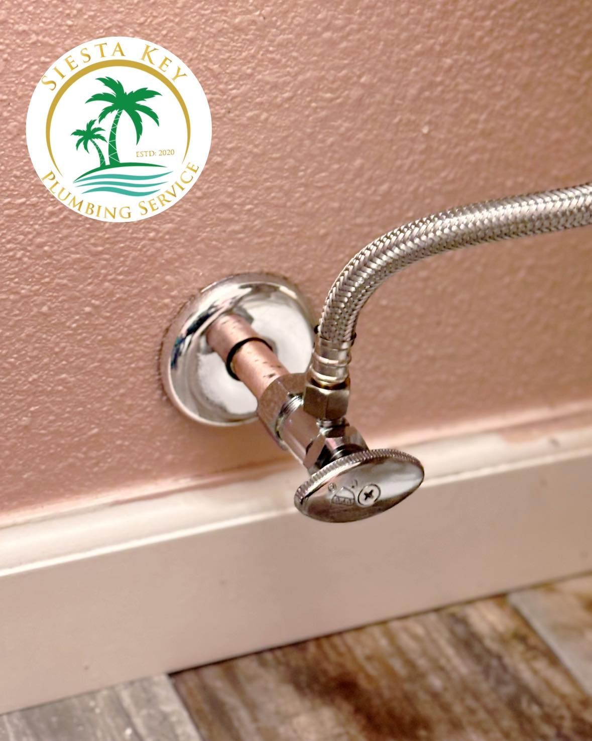 new shut off valve installed. Quick and easy replacement solved this plumbing nightmare!