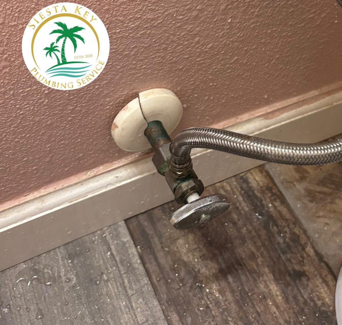 This old shut off valve was failed and making a noise