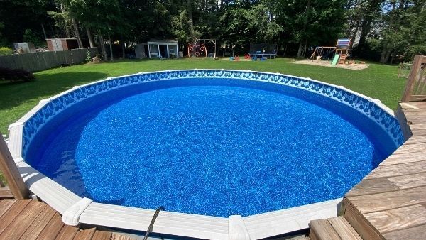 Open Above Ground Pool