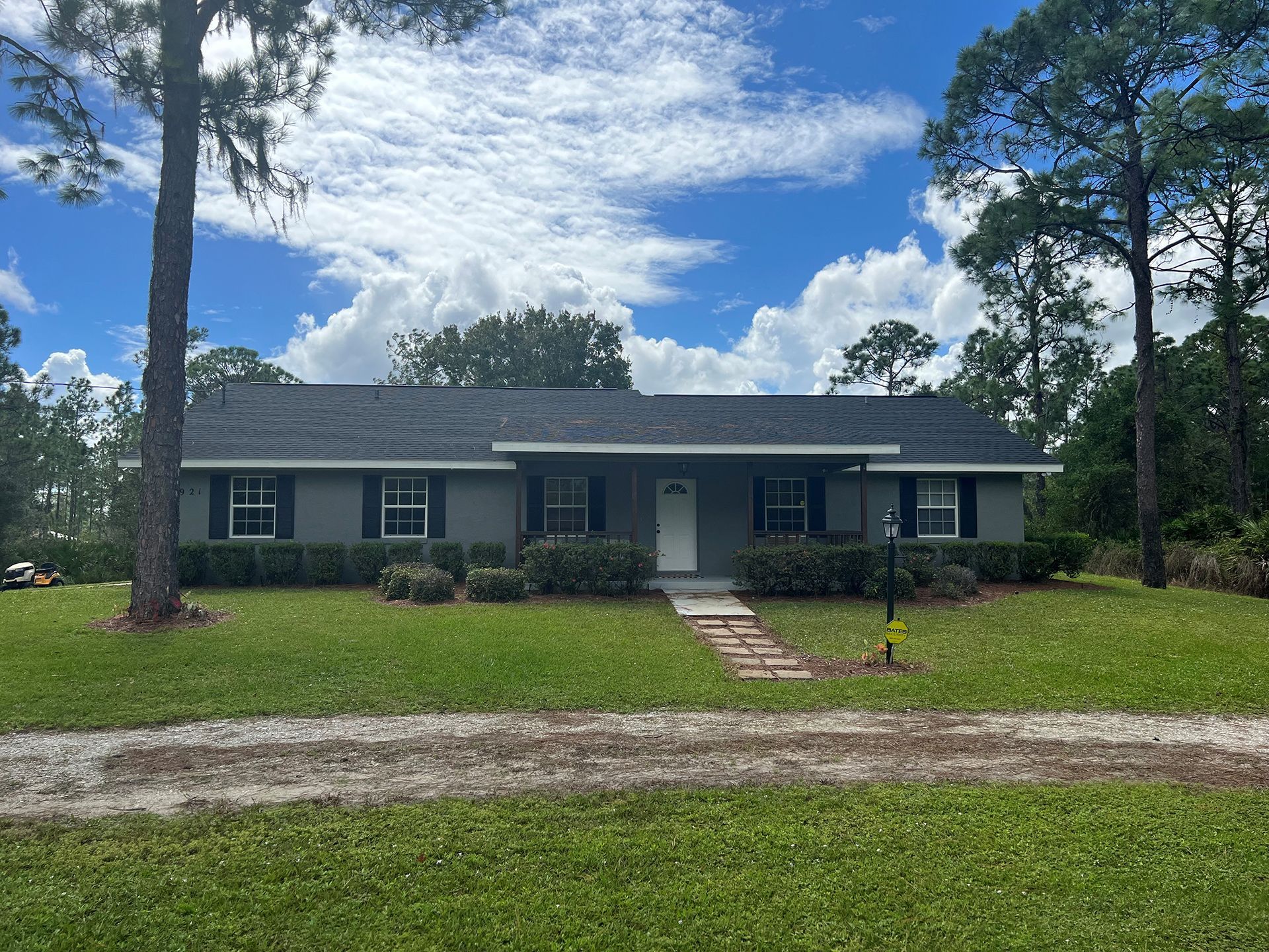 Ranch-Style Home With Shingle Roofing Surface