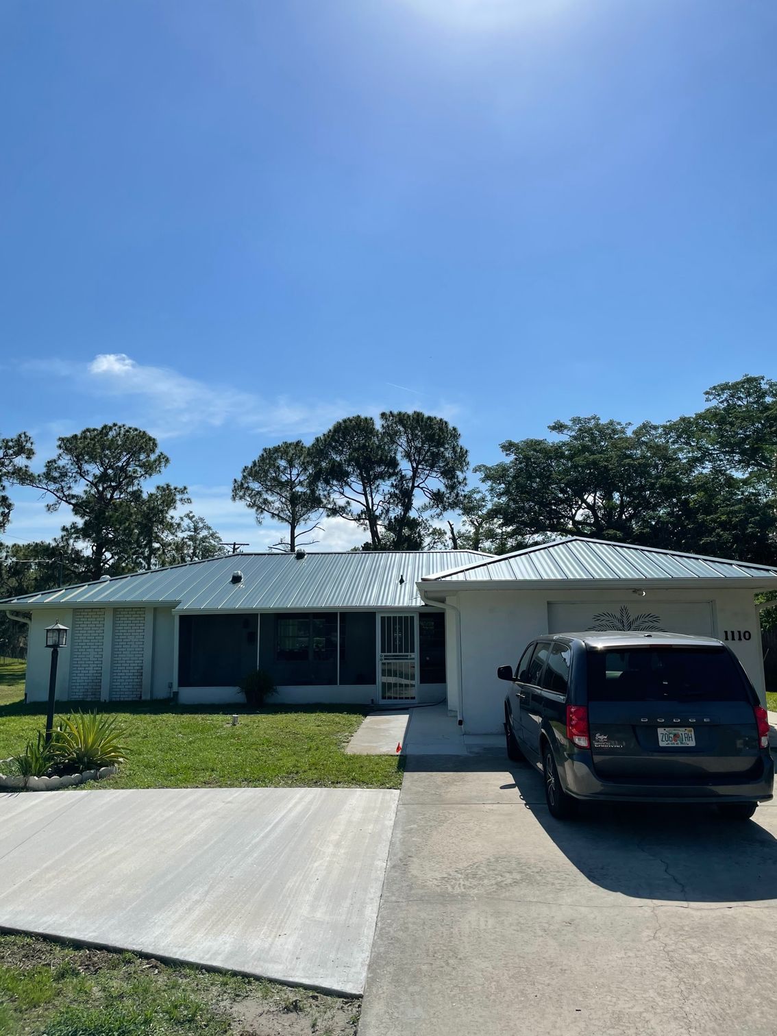 Local Home With Metal Roofing Surface in Viera, FL