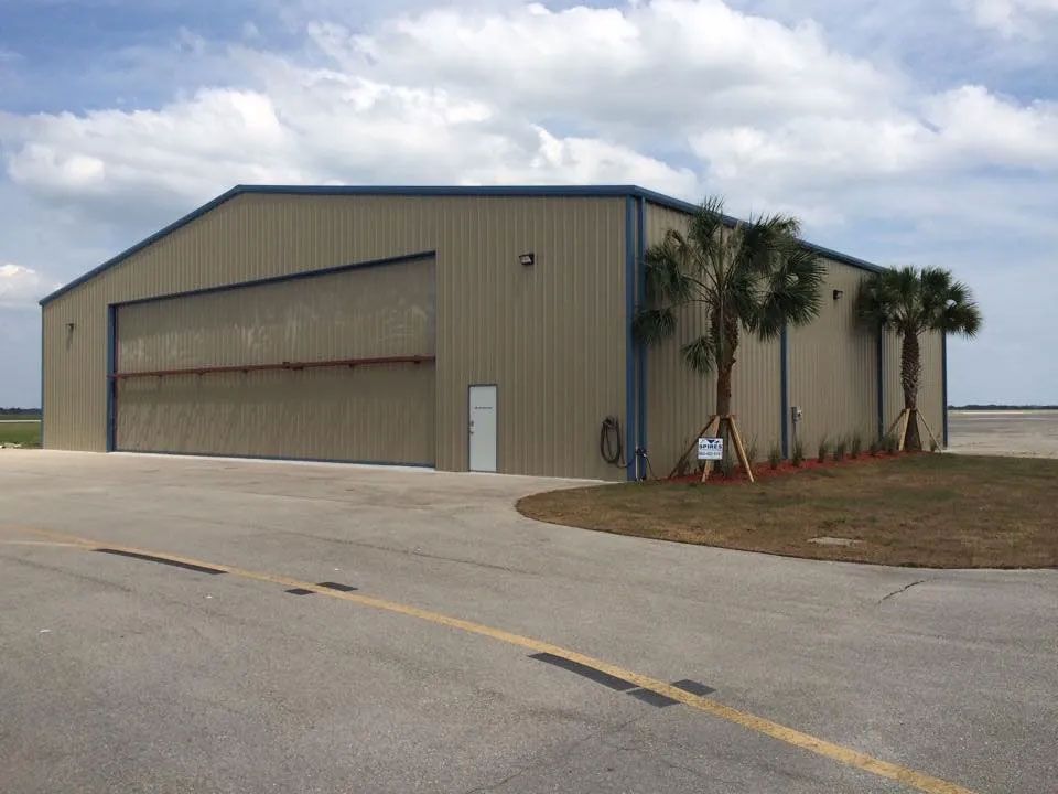 Commercial Space Featuring Metal Roofing Surface