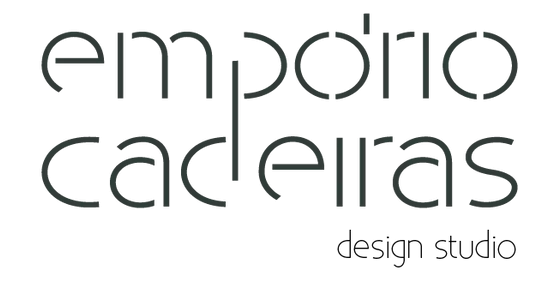 A logo for emporio cadeiras design studio