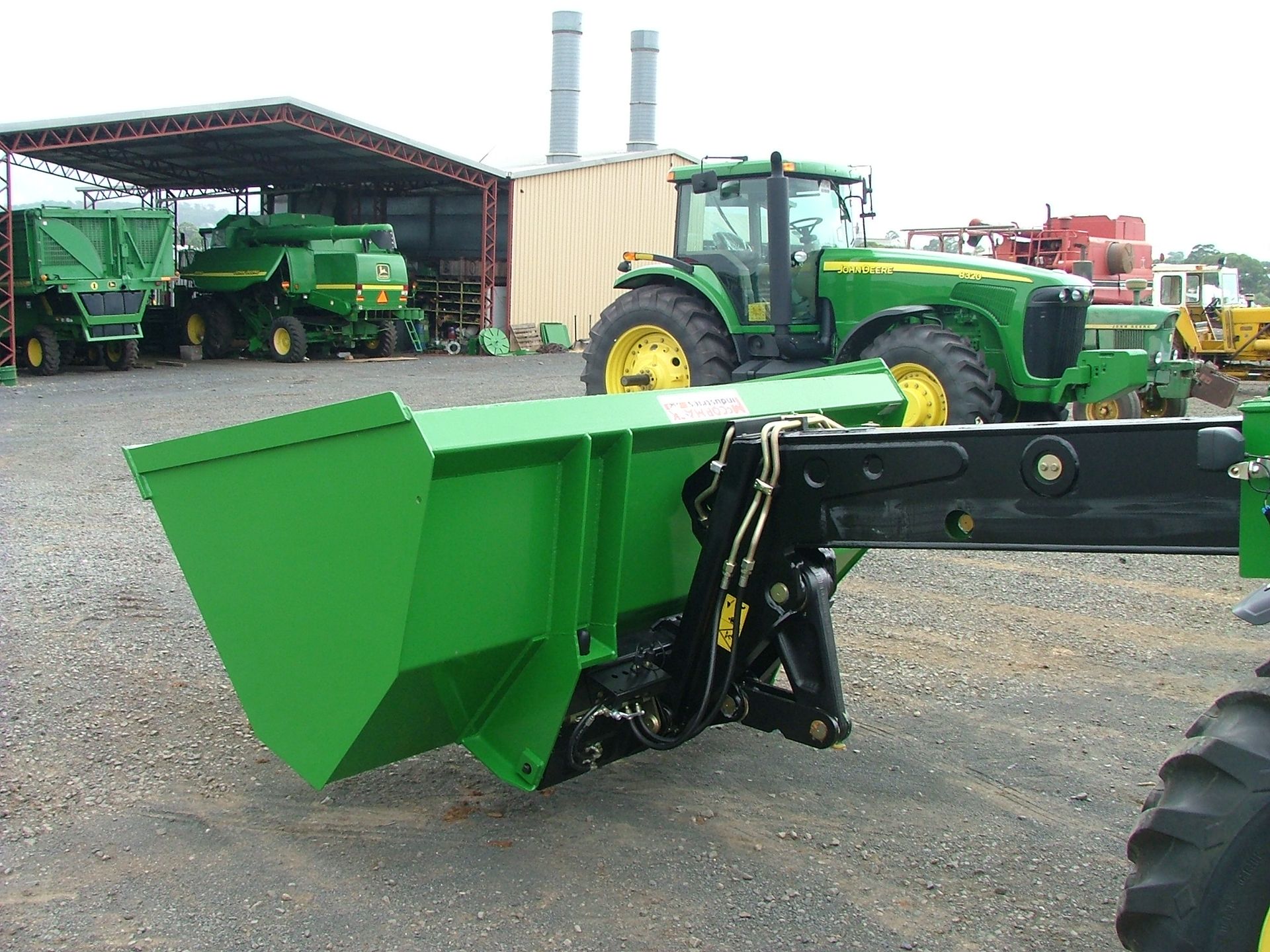 Telehandler and Wheel Loader Buckets - 4in1, GP, Light Materials and ...