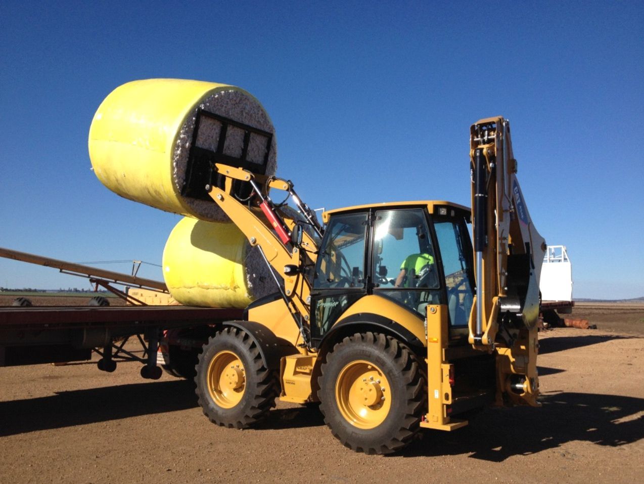 Cotton Bale Rollers for Wheel Loaders and Telehandlers