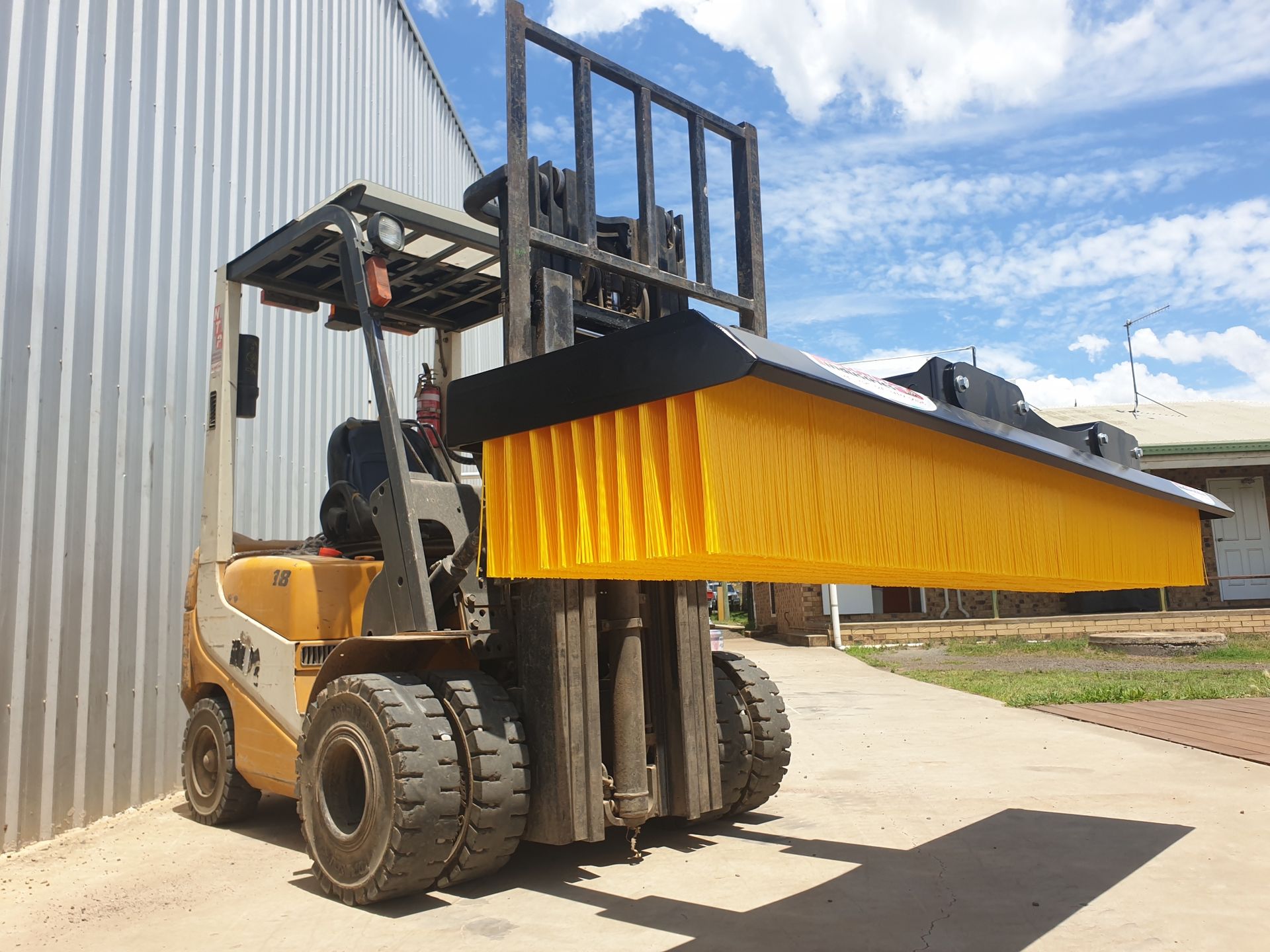 Forklift Sweeper Broom