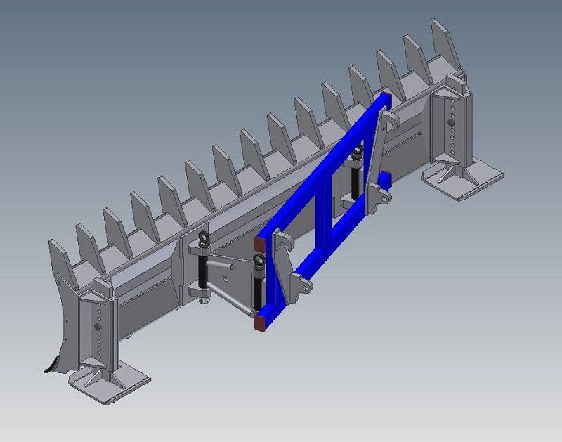 Tractor Blade Rakes Angle