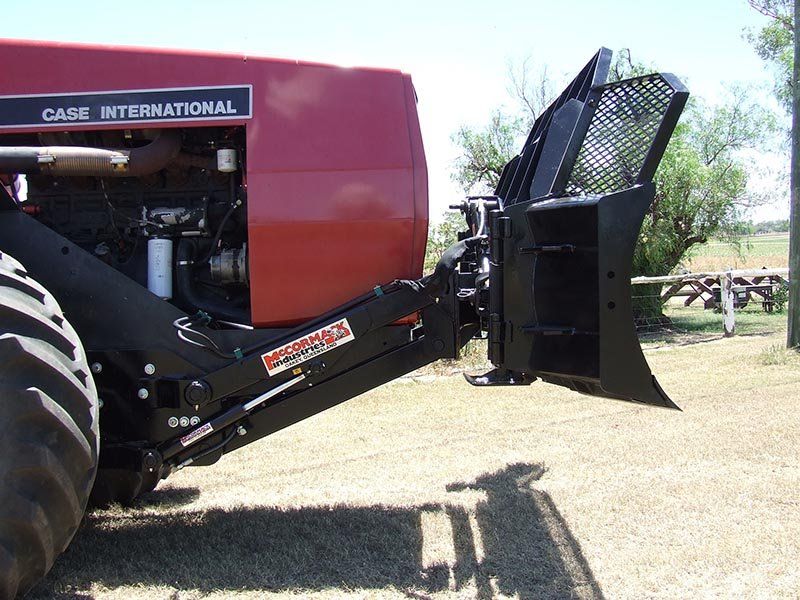 Case tractor silage blade