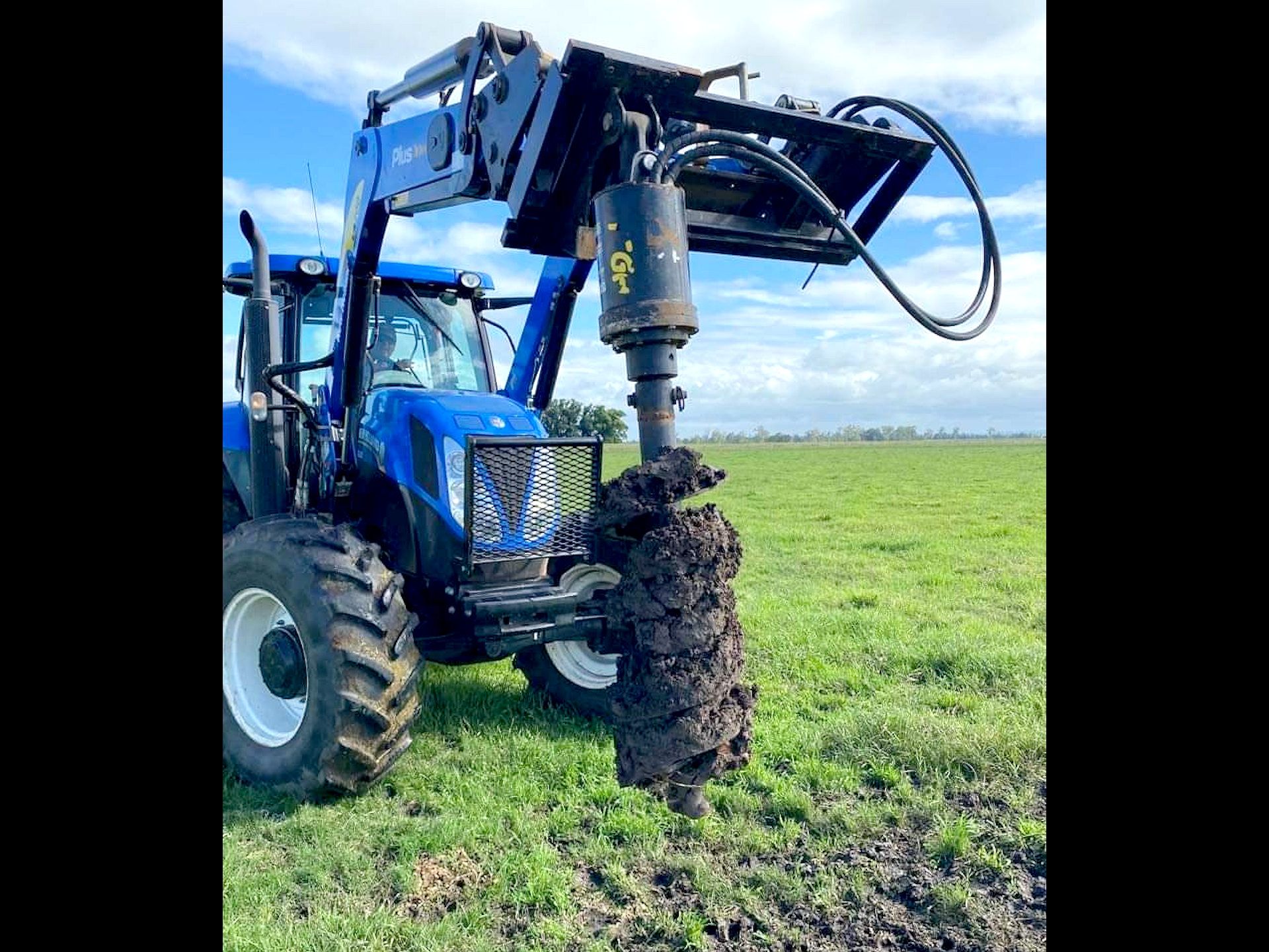 McCormack Industries post hole digger