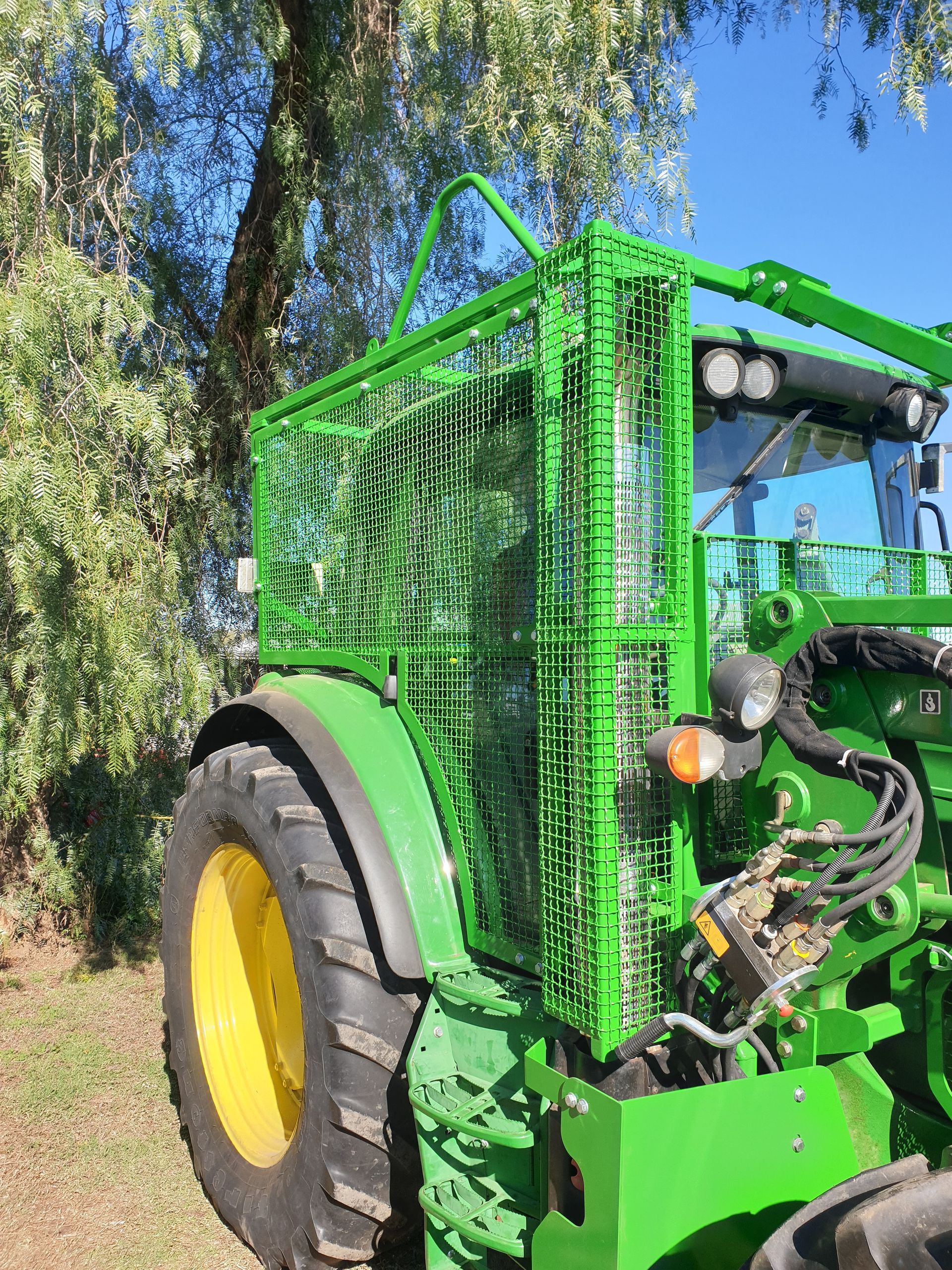 Tractor guards and protection