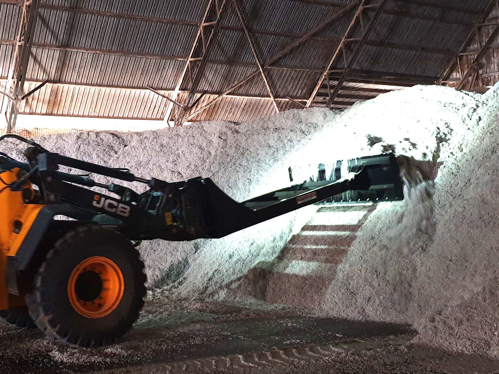 Wheel Loader Grain Pusher