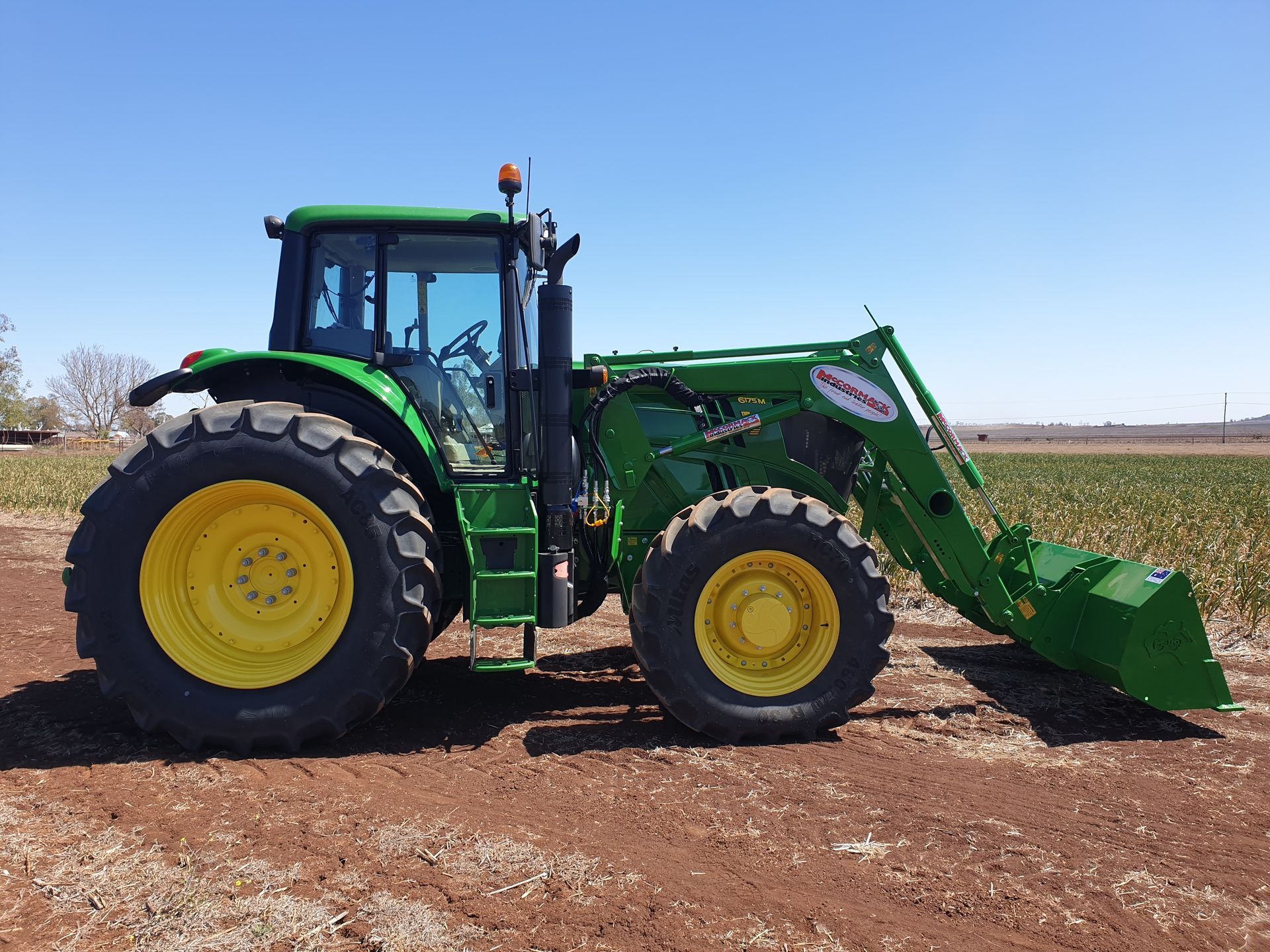 John Deere Tractor front end loader