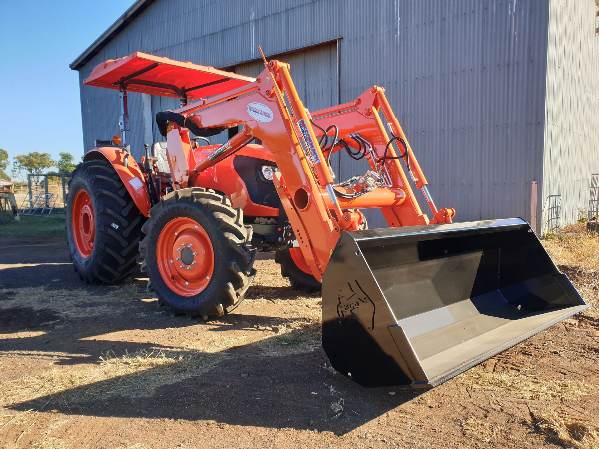 General Purpose Bucket on Tractor