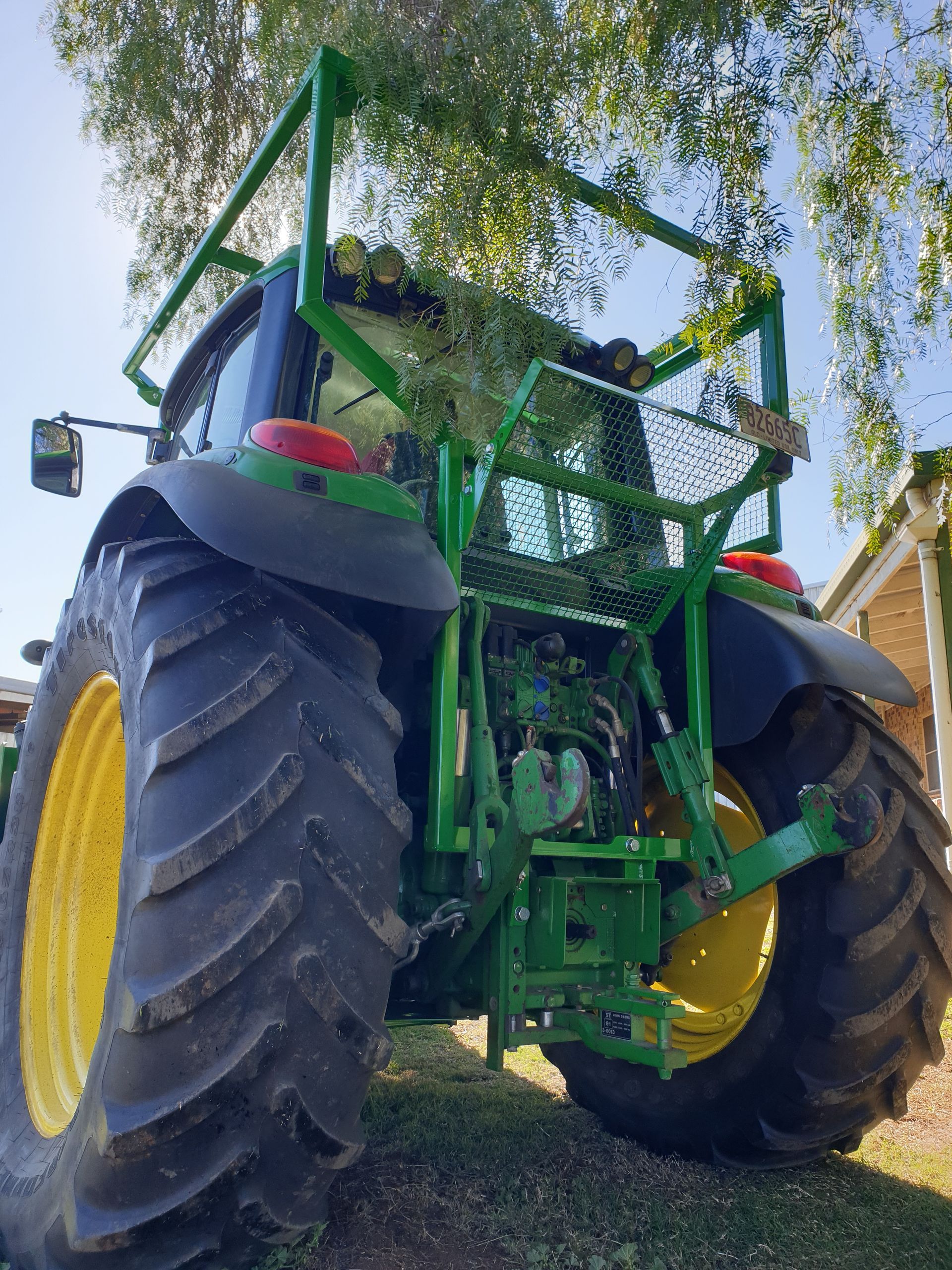 Tractor guards and protection