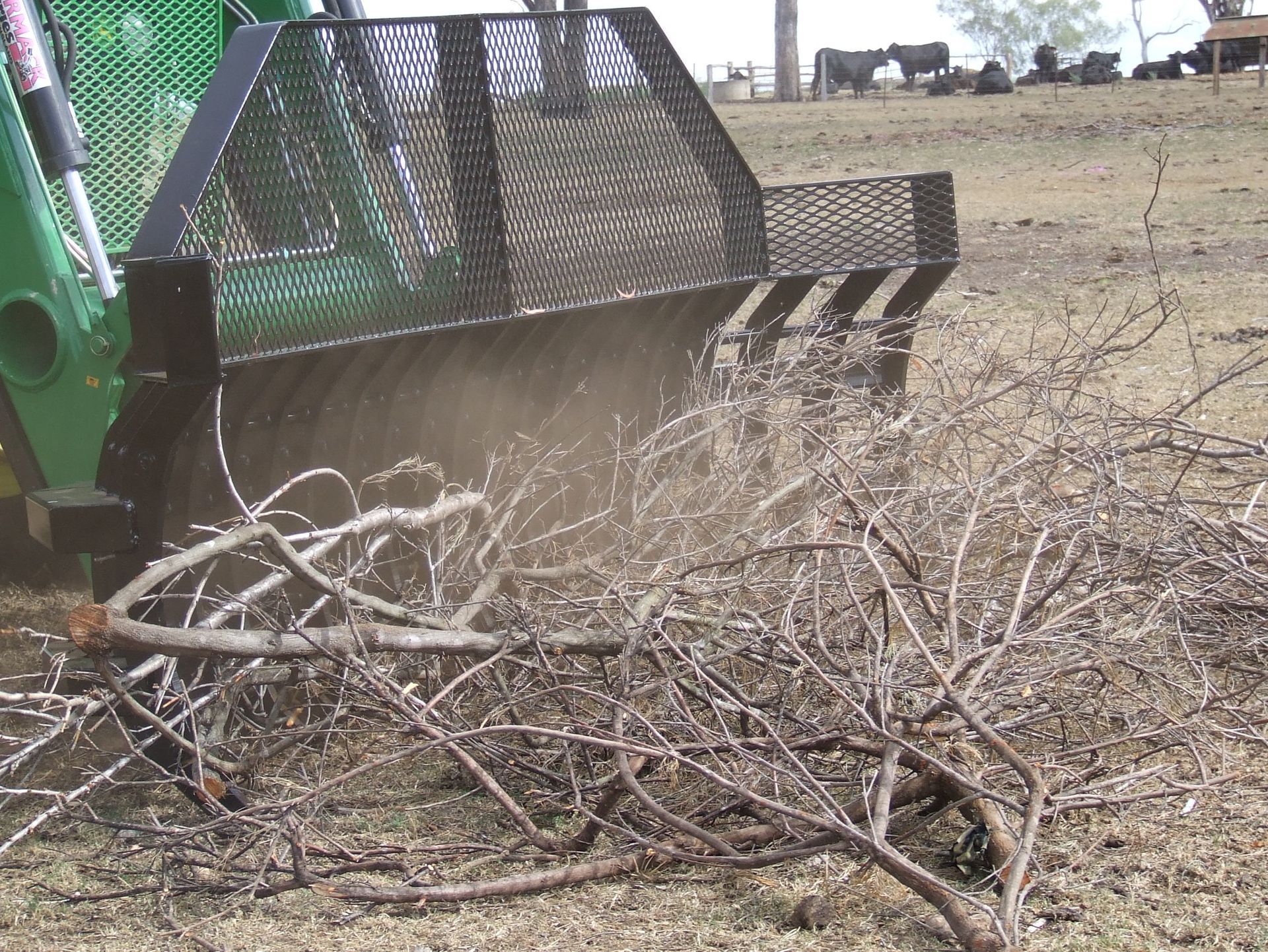 Tractor Stick Rake