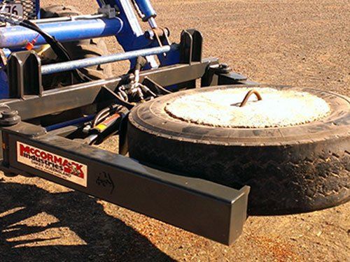 Tyre Grab on Tractor