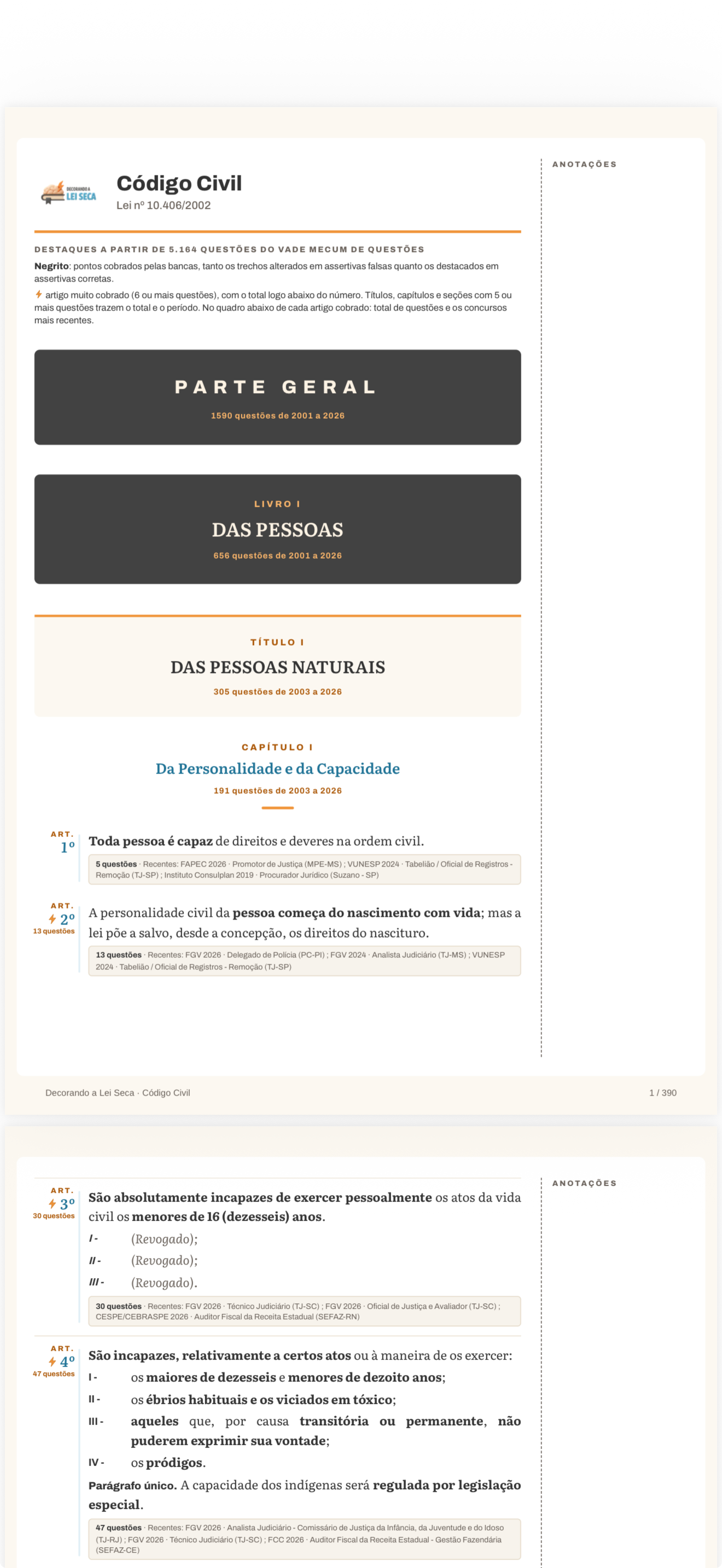 Legislação Decodificada na plataforma