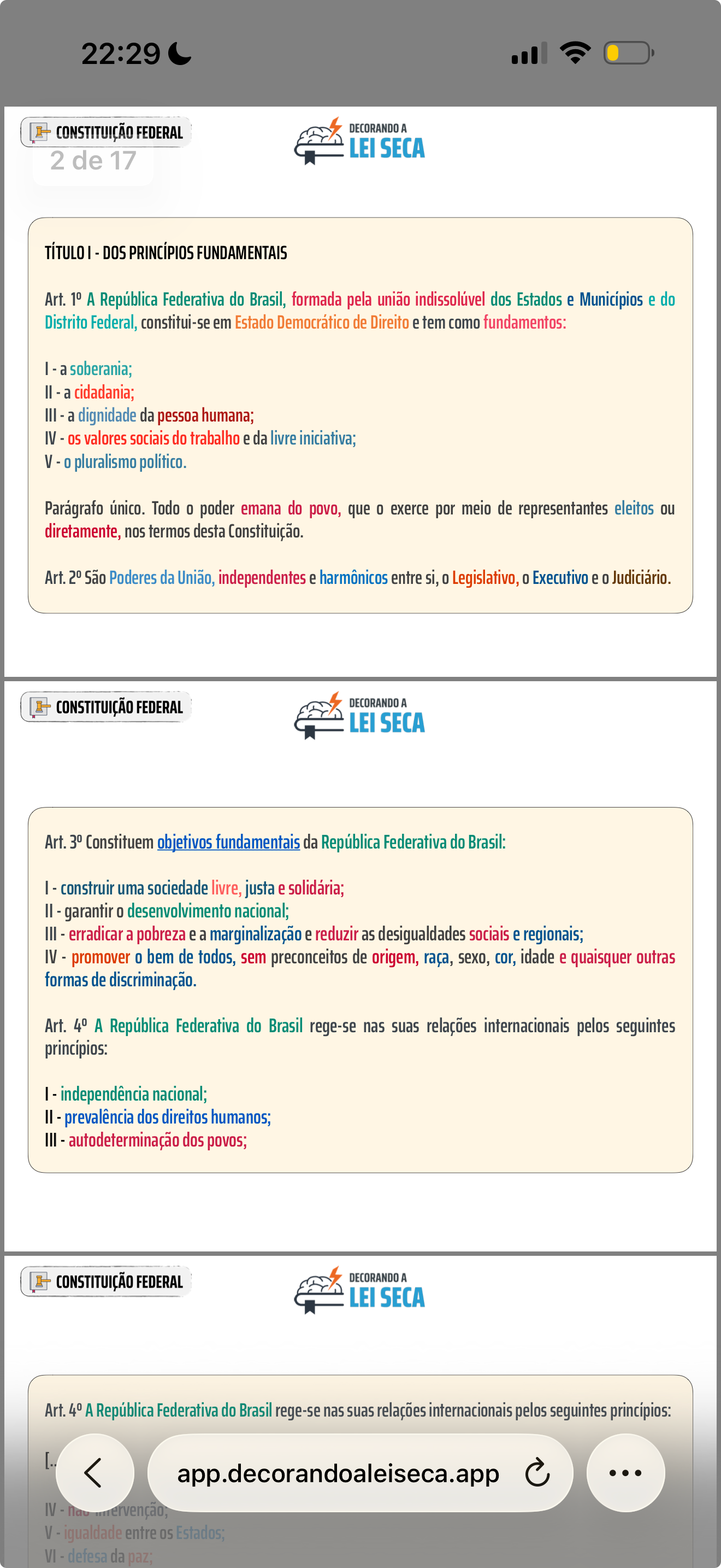 Flash Cards no celular