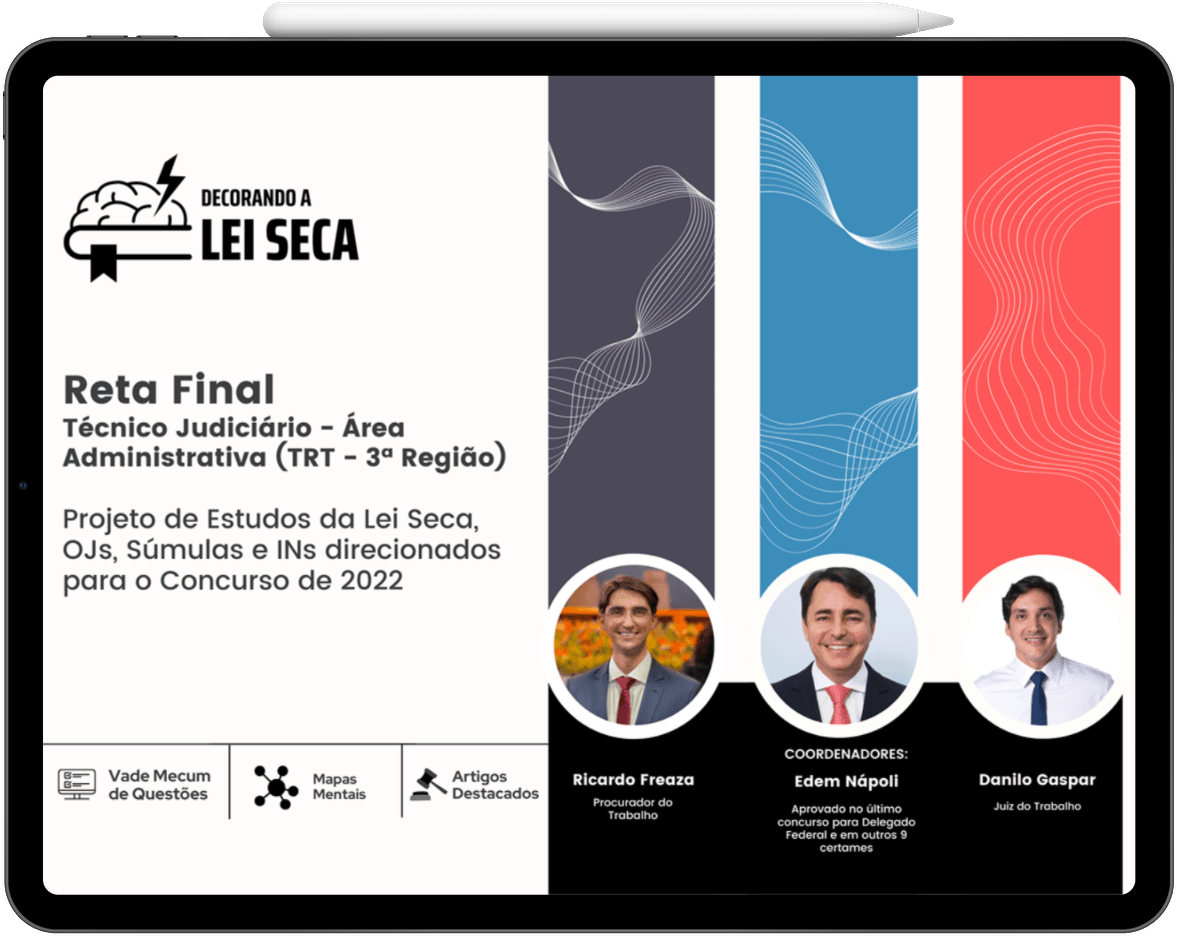 Um tablet com um lápis sobre ele está exibindo uma apresentação.