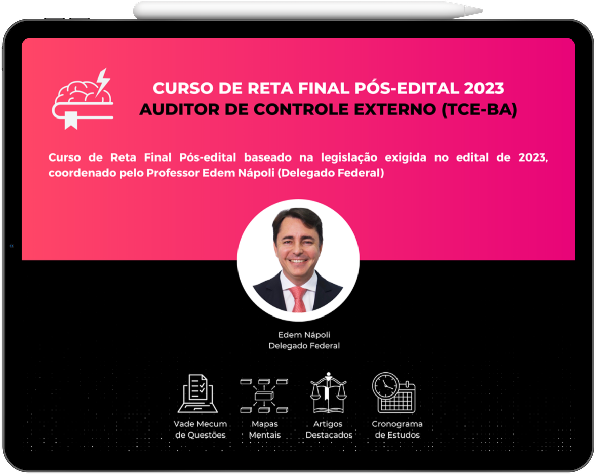Um homem de terno e gravata está na tela de um tablet.