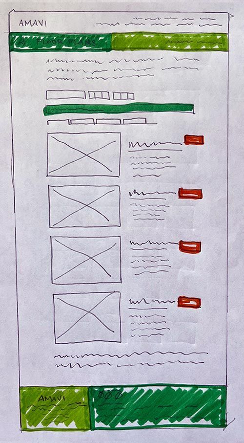 Amavi rough draft floor plans page