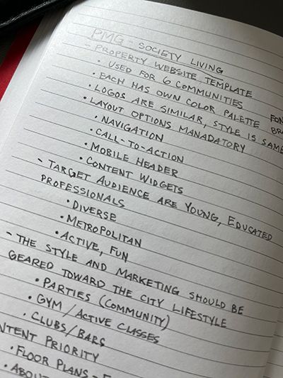 Society discovery notes