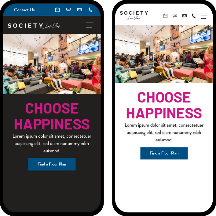 Society Living mobile 1