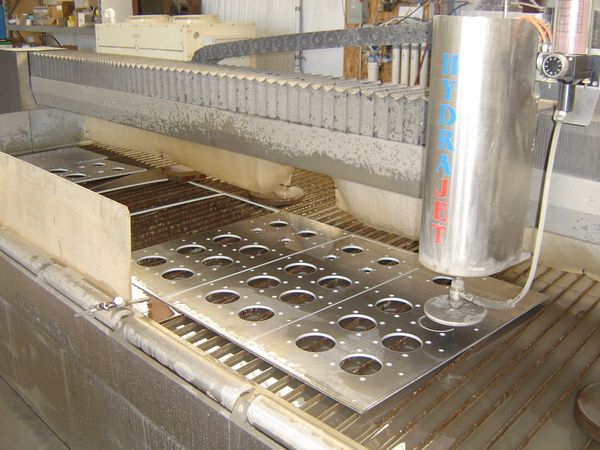 A machine that says ' stainless steel ' on it