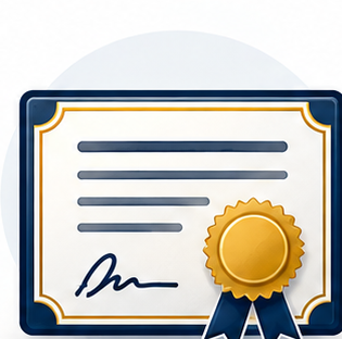 CERTIFICATE icon