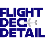 Flight Deck Detail aircraft detailing company logo