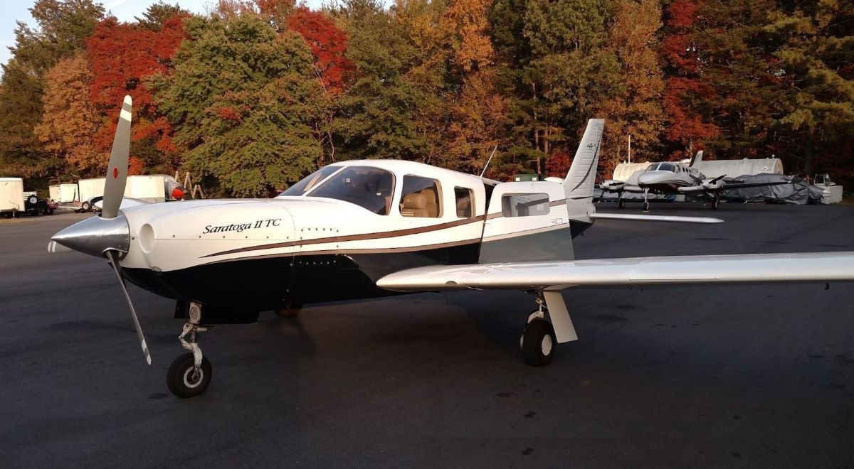Aircraft brightwork polishing at Jacksonville Executive Airport (VQQ)