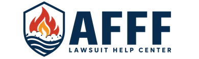AFFL Lawsuit Help Center logo with blue shield and red flame icon