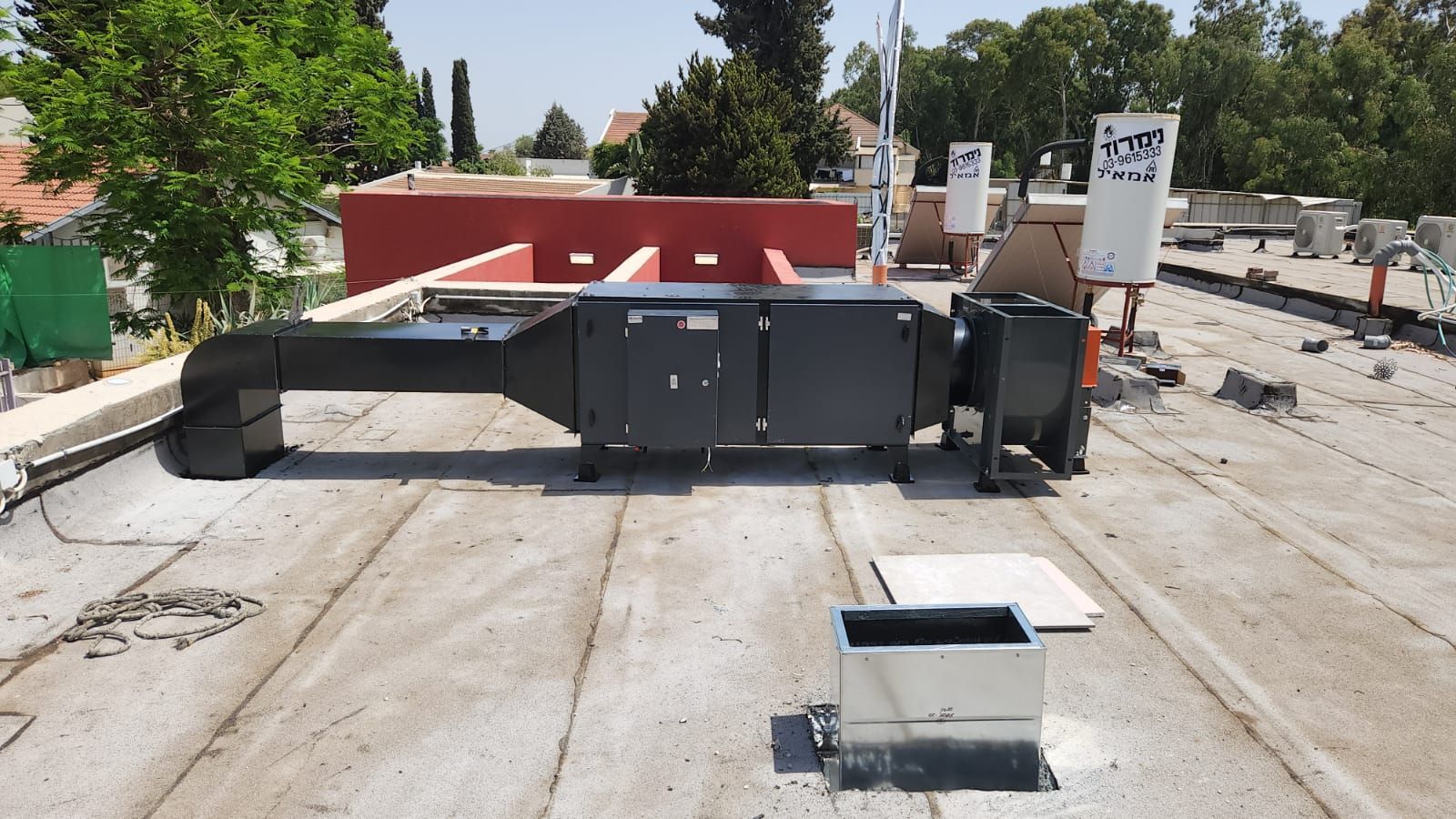 אישור ניקוי מנדפים לכיבוי אש