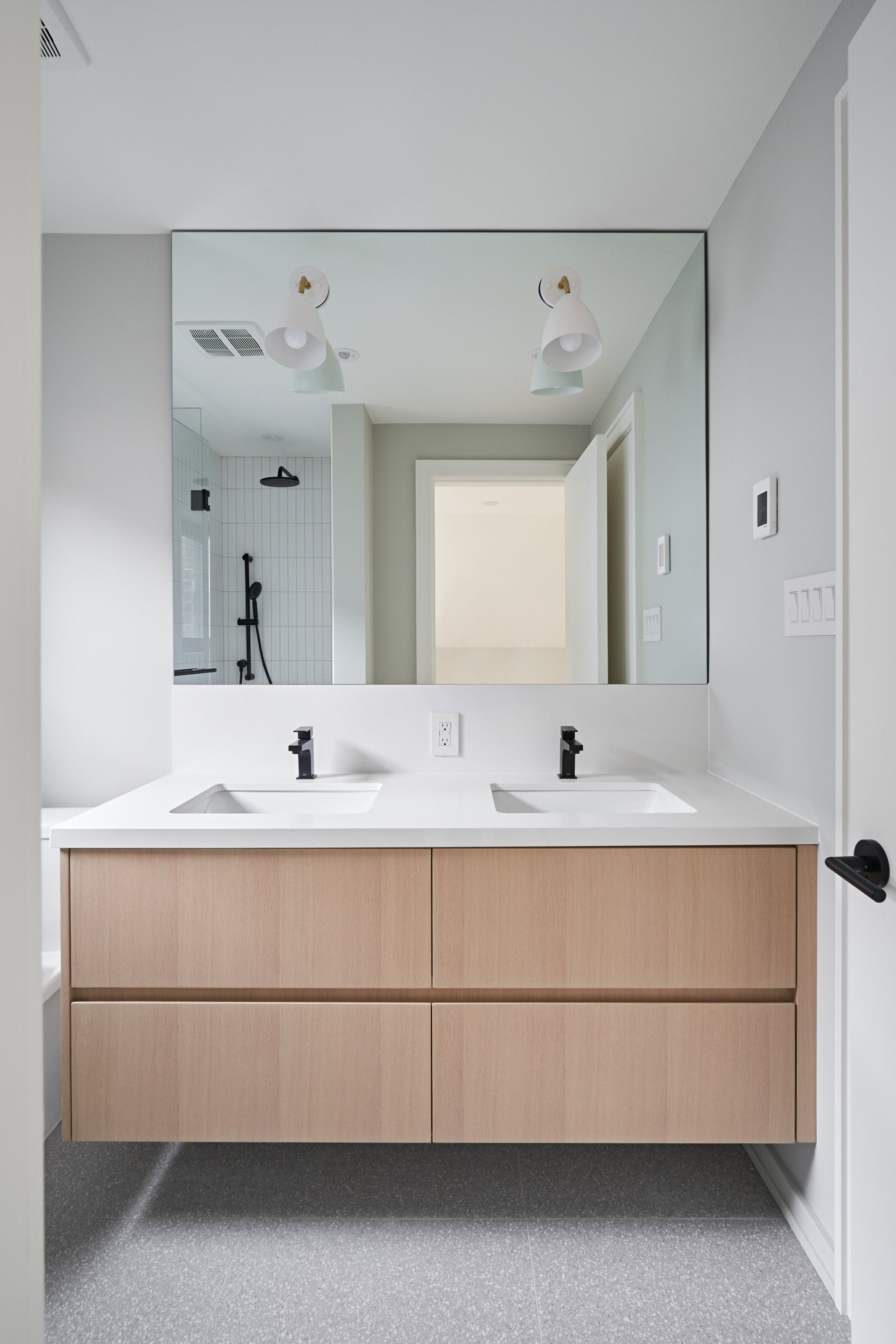 Bathroom vanity renovation by MGB Building Group in Toronto