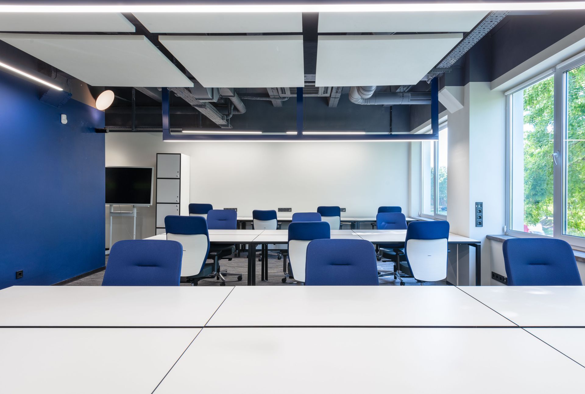 Modern office interior after a commercial fit out