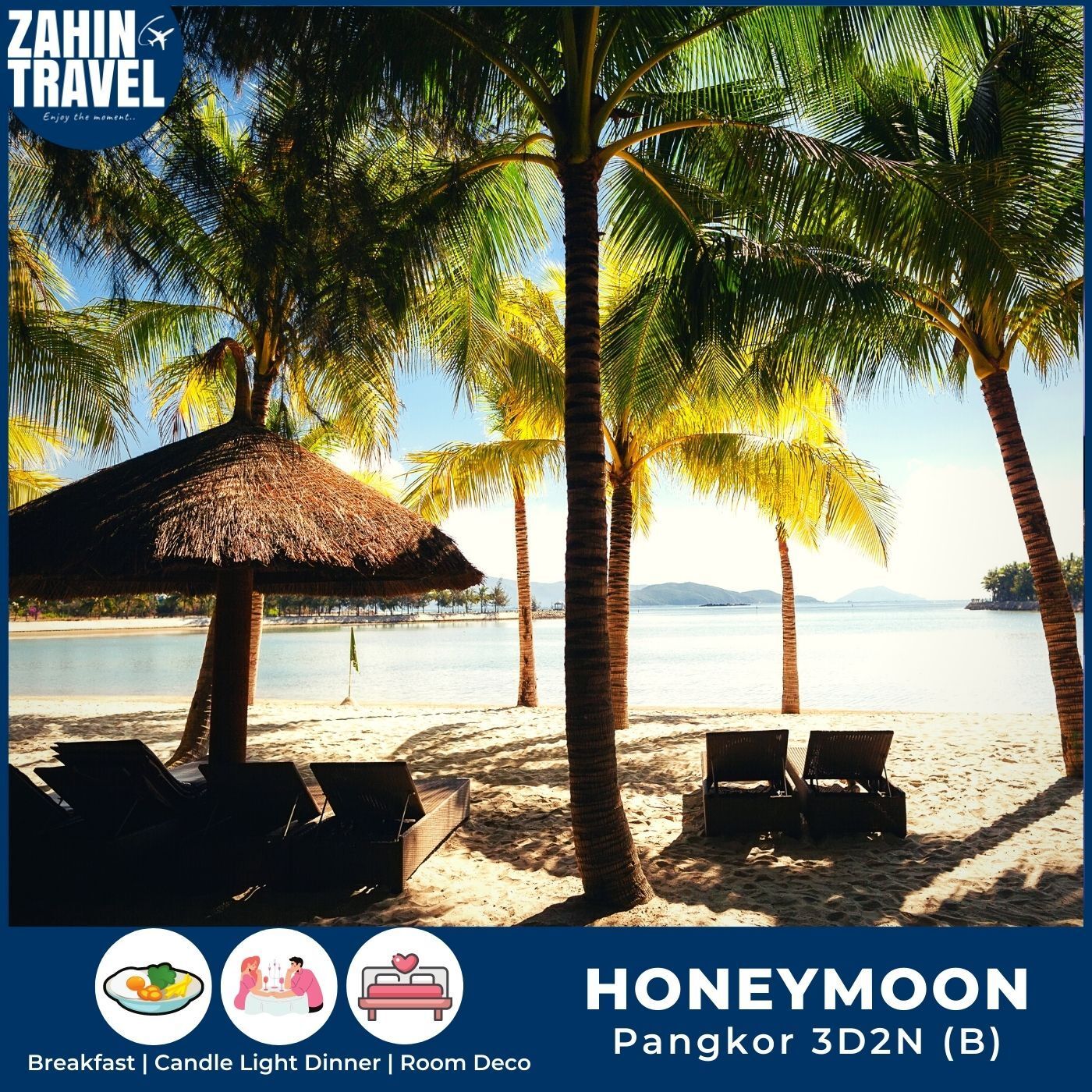 Pakej Honeymoon Bulan Madu Pulau Pangkor 3 Hari 2 Malam