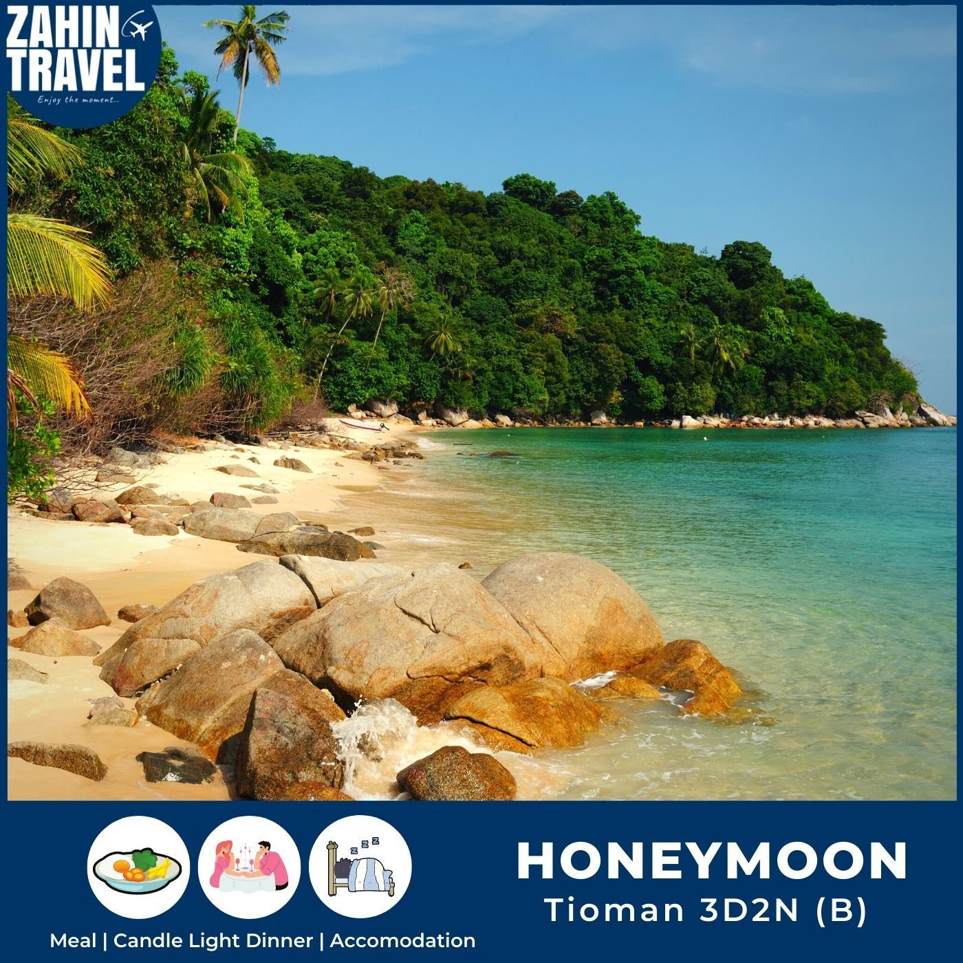 Pakej Honeymoon Paya Beach Resort Pulau Tioman 2 Malam