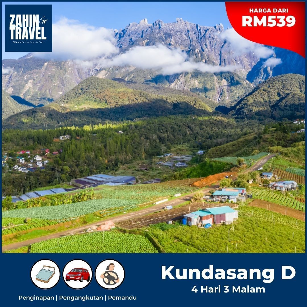 Pakej Kundasang 5 Hari 4 Malam Dari Hanya RM849 Seorang